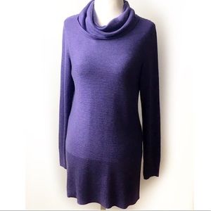 Cowl Neck Tunic Sweater